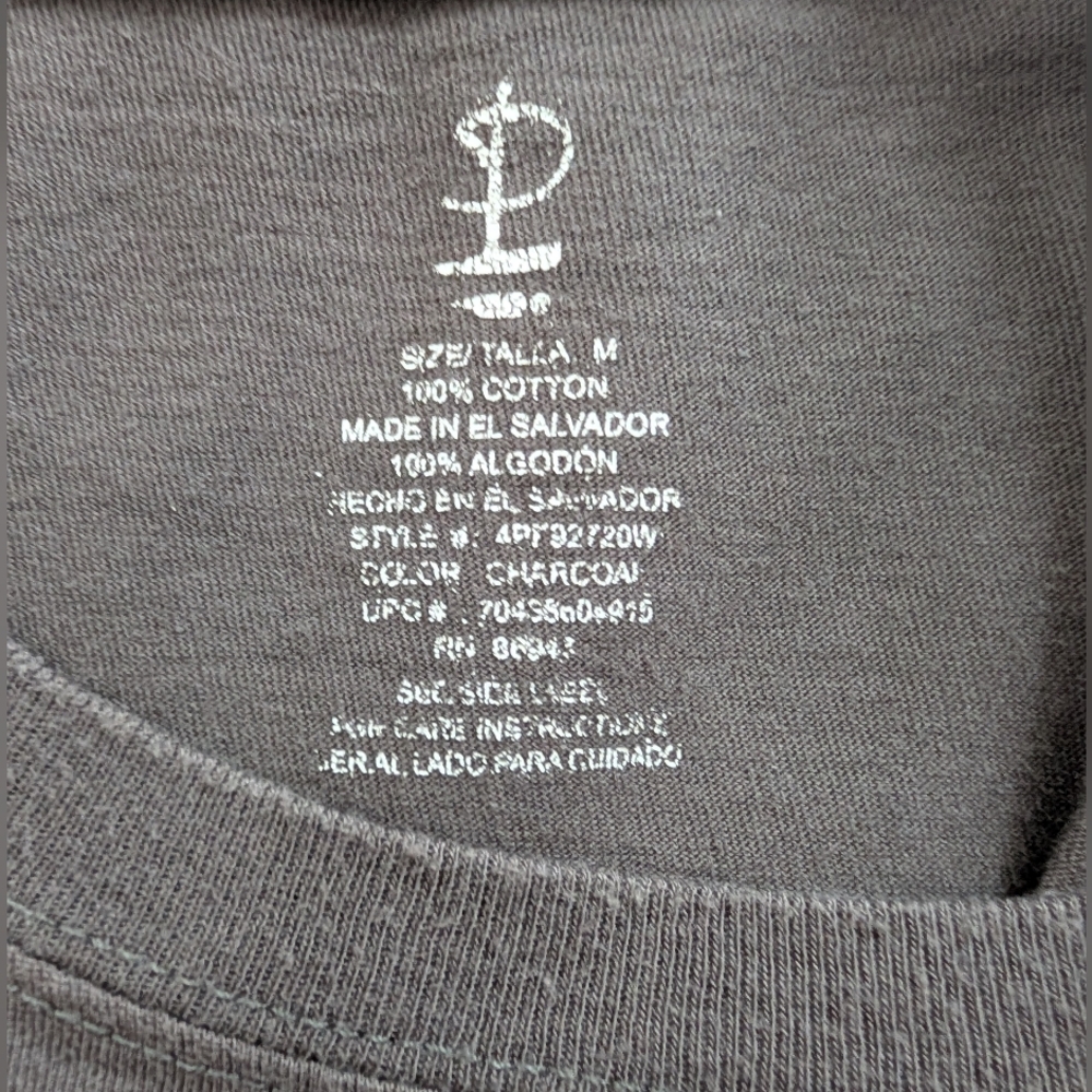 Pink Floyd 1973 Prism Band Tee - Charcoal Gray - Picture 4 of 4